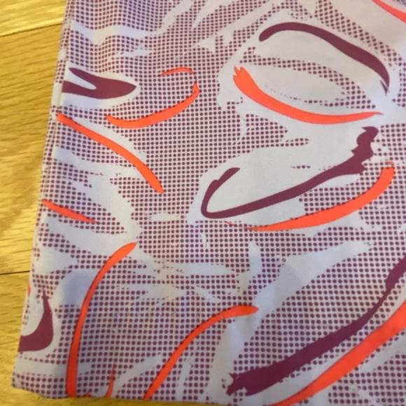 adidas ClimaCool Skort Purple Orange Floral / Lightweight / Pockets / Size 12 - Picture 14 of 16